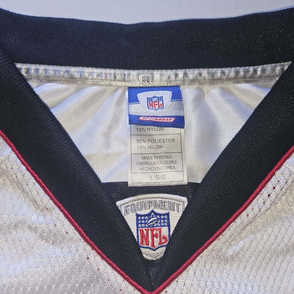 Reebok Michael Vick Falcons Red and White Jersey - Picture 3 of 6